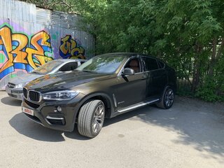 2015 BMW X6 30d II (F16), коричневый, 3500000 рублей, вид 3