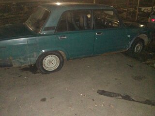 2004 Lada (ВАЗ) 2107, зелёный, 80000 рублей, вид 3
