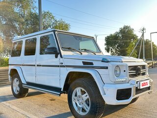 2001 Mercedes-Benz G-Класс 400 II (W463), белый, 3000000 рублей, вид 4