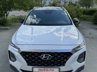 2020 Hyundai Santa Fe IV, белый, 3500000 рублей, вид 2