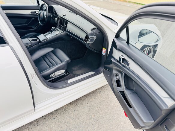 2012 Porsche Panamera Turbo I, белый - вид 15