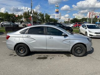 2015 Lada (ВАЗ) Vesta I, серебристый, 470000 рублей, вид 5