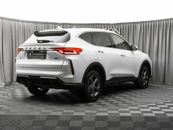 2022 Haval F7 I Рестайлинг, белый - вид 4