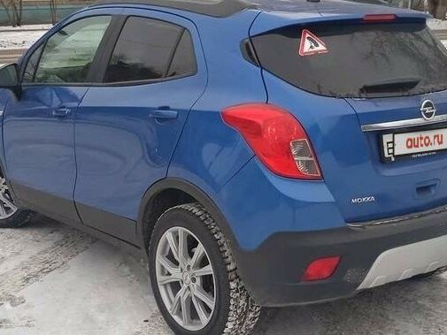 2014 Opel Mokka I, синий, 1200000 рублей - вид 2