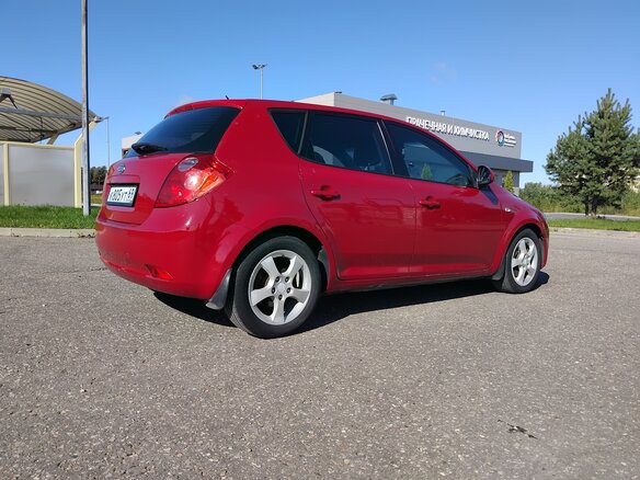 2008 Kia Ceed I, пурпурный, 570000 рублей - вид 13