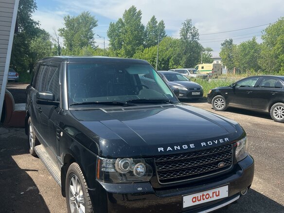 2012 Land Rover Range Rover III Рестайлинг 2, чёрный, 2500000 рублей - вид 1