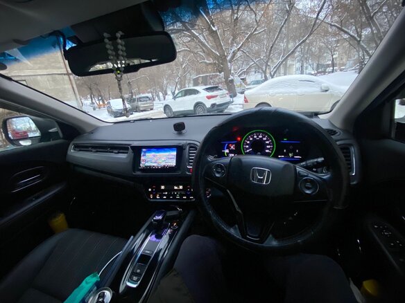 2014 Honda Vezel I, чёрный, 1660000 рублей - вид 5