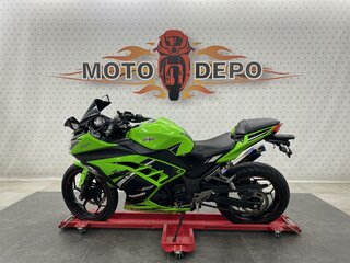2014 Kawasaki Ninja 250R, зелёный, 345000 рублей, вид 2