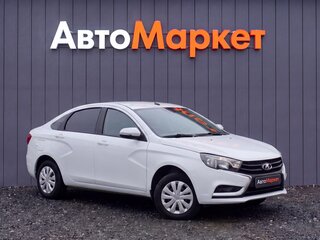 2016 Lada (ВАЗ) Vesta I, белый, 609000 рублей, вид 1