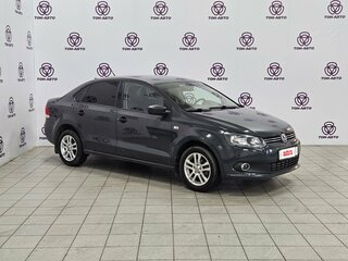 2013 Volkswagen Polo V, серый, 568000 рублей, вид 3