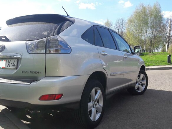 2008 Lexus RX 400h II Рестайлинг, серебристый, 1459999 рублей - вид 3