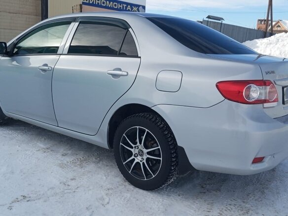 2012 Toyota Corolla X (E140, E150) Рестайлинг, серебристый, 1350000 рублей - вид 6