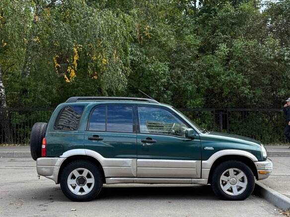 2001 Suzuki Grand Vitara I Рестайлинг, зелёный, 380000 рублей - вид 3