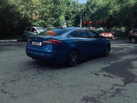 2019 Ford Fusion (North America) II Рестайлинг, белый, 1630000 рублей - вид 8