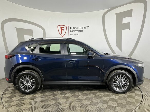 2017 Mazda CX-5 II, синий, 1819000 рублей - вид 3
