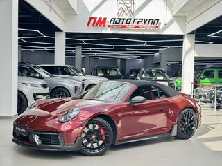2021 Porsche 911 Carrera 4 GTS VIII (992), красный, 19990000 рублей, вид 4