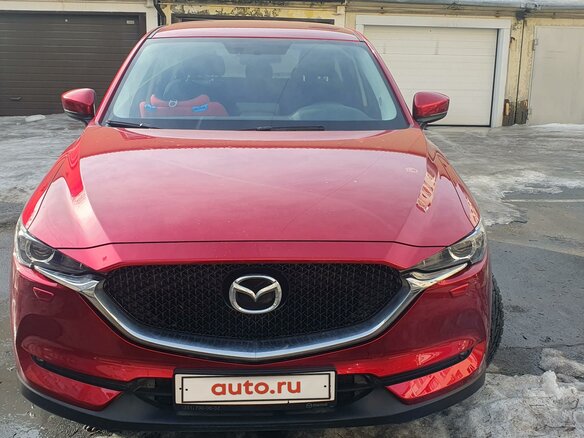 2021 Mazda CX-5 II Рестайлинг, красный, 4200000 рублей - вид 6