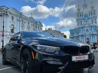2017 BMW M4 F82/F83 Рестайлинг, чёрный, 6444444 рублей, вид 2