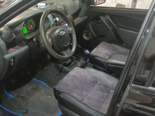 2014 Lada (ВАЗ) Granta I, чёрный, 370000 рублей, вид 4
