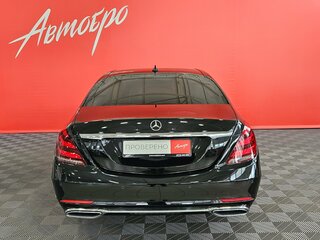 2018 Mercedes-Benz S-Класс 350 d Long VI (W222, C217) Рестайлинг, чёрный, 4470000 рублей, вид 4