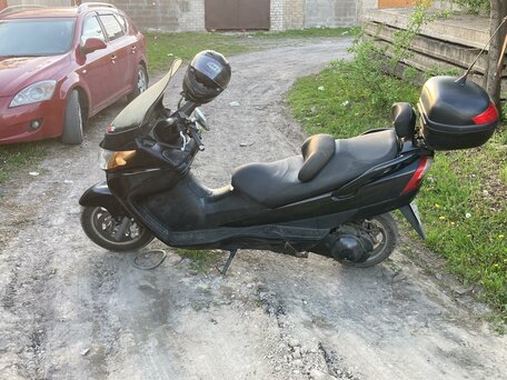 2006 Suzuki Burgman (SkyWave) 400, чёрный, 210000 рублей, вид 2