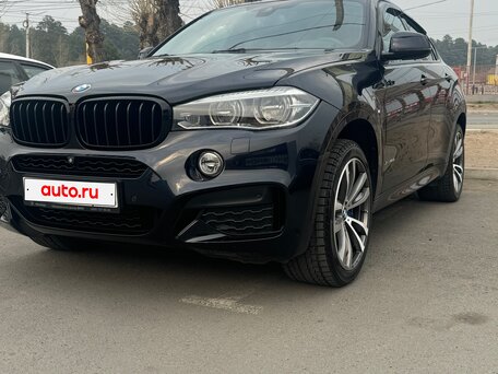 2018 BMW X6 40d II (F16), чёрный, 4200000 рублей, вид 3
