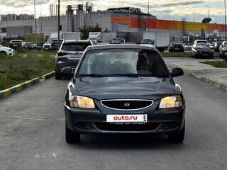 2005 Hyundai Accent ТагАЗ II, серый, 520000 рублей, вид 2