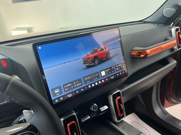2026 Haval Dargo I Рестайлинг, оранжевый - вид 19