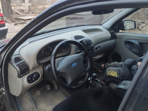 2011 Lada (ВАЗ) Kalina I, чёрный, 317000 рублей - вид 3