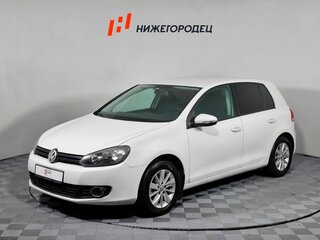 2012 Volkswagen Golf VI, белый, 672000 рублей, вид 1