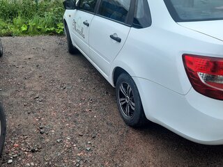 2017 Lada (ВАЗ) Granta I, белый, 410000 рублей, вид 4