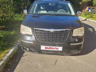 2008 Chrysler Town & Country V, чёрный, 1150000 рублей, вид 1