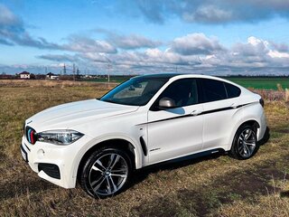 2018 BMW X6 30d II (F16), белый, 3450000 рублей, вид 2