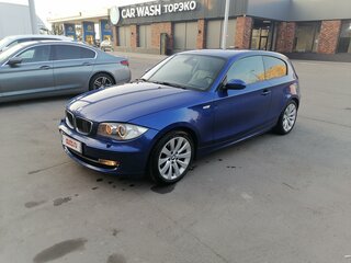 2007 BMW 1 серии 118i I (E81/E82/E87/E88) Рестайлинг, синий, 850000 рублей, вид 1