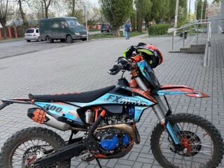 2024 FX moto YX300, синий, 325000 рублей, вид 5