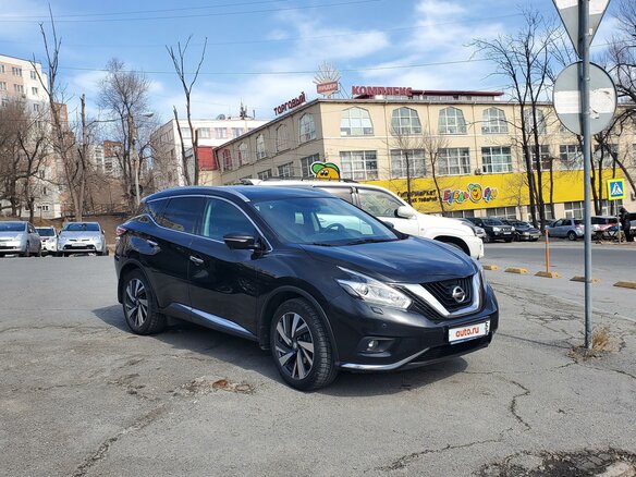 2017 Nissan Murano III (Z52), чёрный, 2500000 рублей
