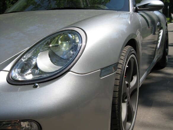 2005 Porsche Boxster S II (987), серебристый - вид 3