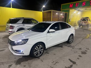 2019 Lada (ВАЗ) Vesta I, белый, 1100000 рублей, вид 1