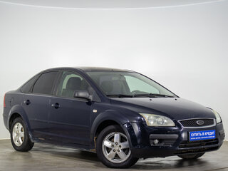 2005 Ford Focus II, синий, 349000 рублей, вид 1