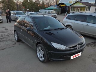 2009 Peugeot 206, чёрный, 350000 рублей, вид 1