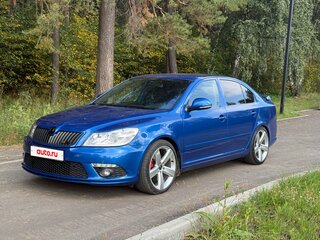 2012 Skoda Octavia RS II Рестайлинг, синий, 1500000 рублей, вид 2