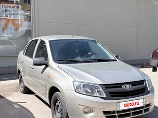 2013 Lada (ВАЗ) Granta I, бежевый, 330000 рублей, вид 3