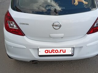 2012 Opel Corsa D Рестайлинг II, белый, 550000 рублей, вид 3