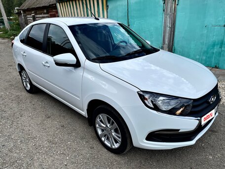 2023 Lada (ВАЗ) Granta I Рестайлинг, белый, 830000 рублей, вид 1