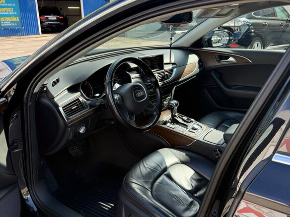 2014 Audi A6 IV (C7), чёрный - вид 9