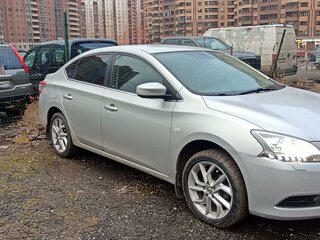 2014 Nissan Sentra VII (B17), серебристый, 999999 рублей, вид 3