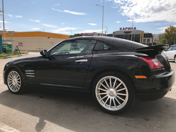 2004 Chrysler Crossfire, чёрный - вид 3