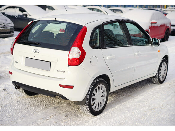 2013 Lada (ВАЗ) Kalina II, белый - вид 1