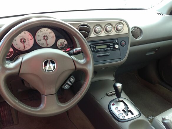 2002 Acura RSX I, серый - вид 4