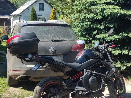 2012 Kawasaki ER-6N, чёрный, 385000 рублей, вид 1